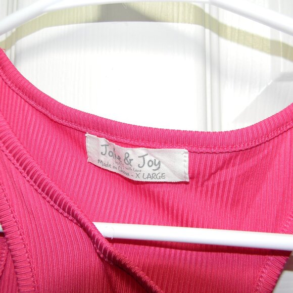 Jolie & Joy Set of 2 Rouched Halter Crop Tank NWT Juniors XL Yoga Biking NWT - Picture 8 of 9